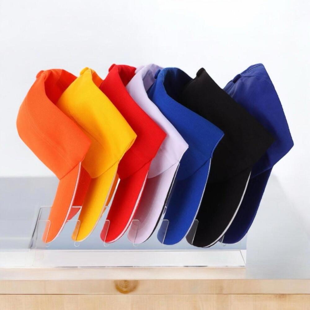 2 Pack Hat Stand for Baseball Caps Display and Organizer, No Install Acrylic Hat - Picture 5 of 6